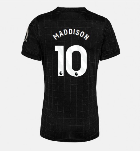 Tottenham Hotspur James Maddison #10 Venkovní Dres pro Dámské 2025-26 Krátký Rukáv Tottenham Hotspur James Maddison #10 Venkovní Dres pro Dámské 2025-26 Krátký Rukáv